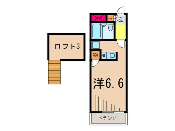 ドエルエステ－トの物件間取画像